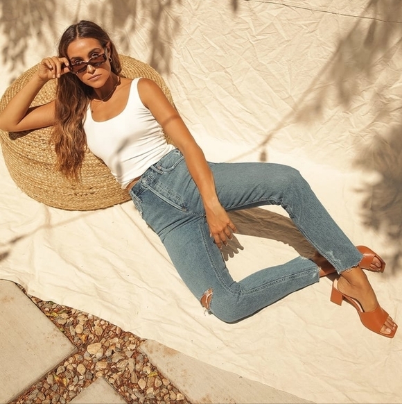 AGOLDE Jamie Hi Rise Classic Jeans in Sizzle size 29 NWT - Picture 3 of 13